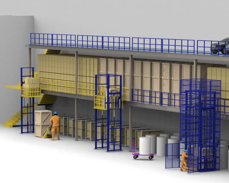 Cargo freight lift
